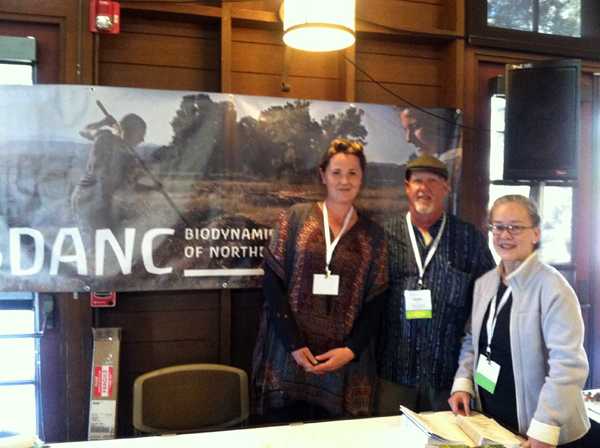 The Biodynamic Association of Northern California (BDANC) was well represented, and we thank them for all their help at both the pre-conference event and main conference!